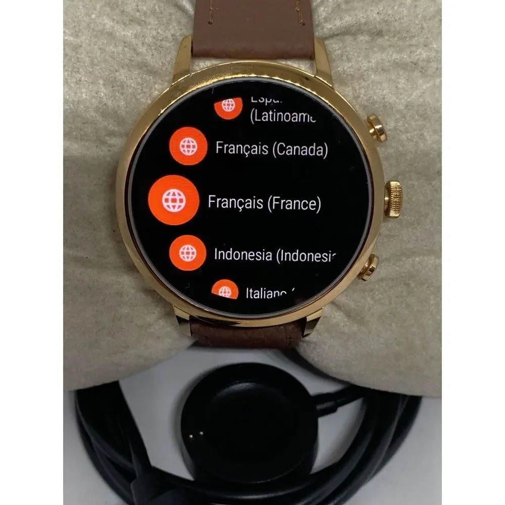 Fossil Gen 4 Authentic Digital Dial Smart Watch Custom Band FTW6018 BA164